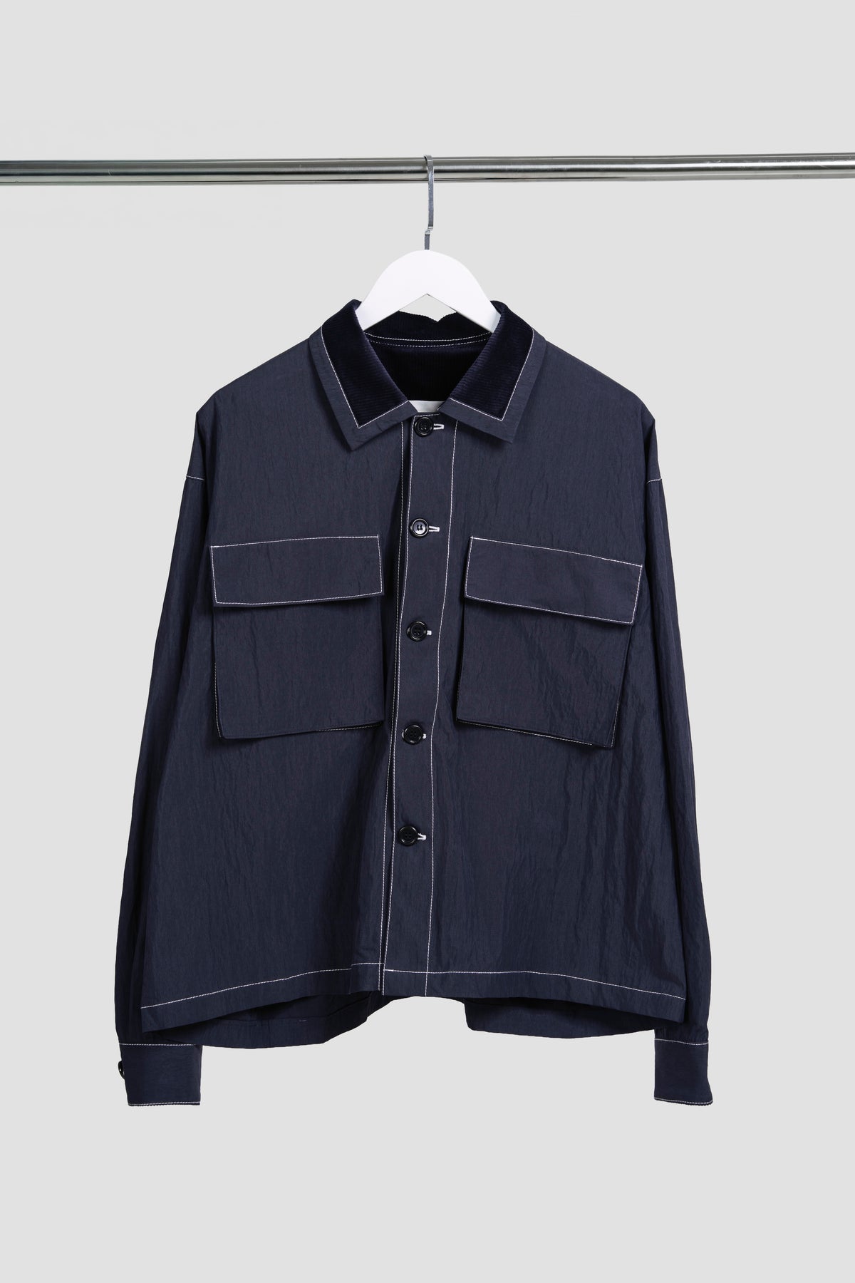 MAXI UTILITY JACKET / DARK NAVY