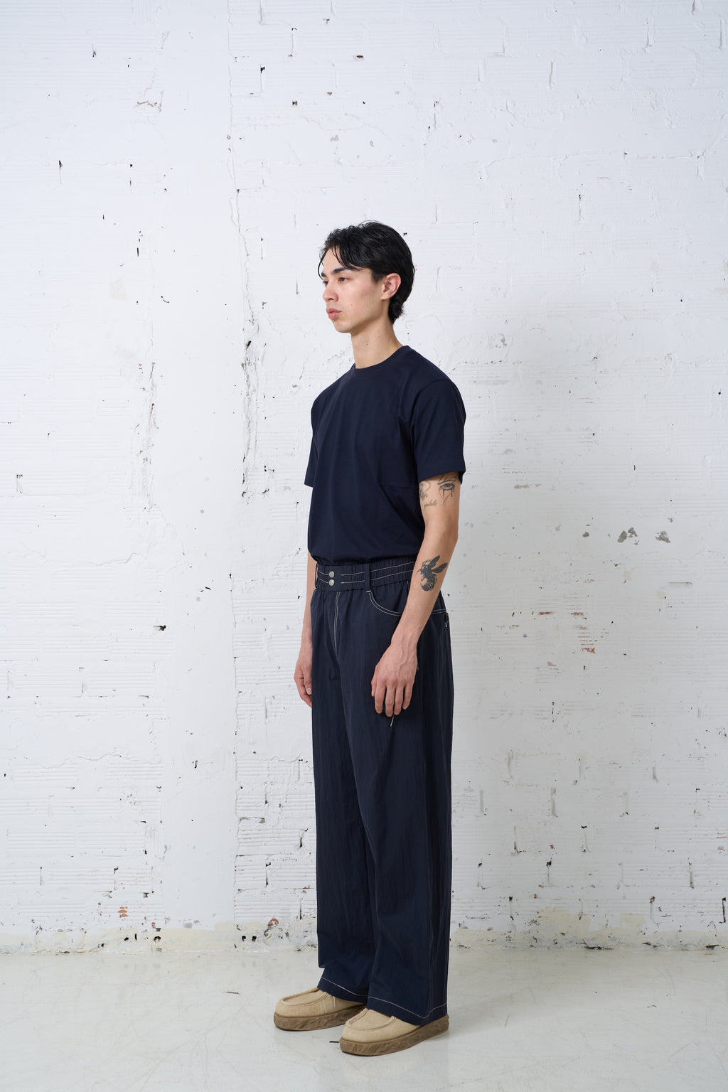 MAXI UTILITY PANTS / DARK NAVY