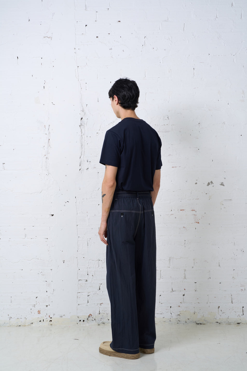 MAXI UTILITY PANTS / DARK NAVY