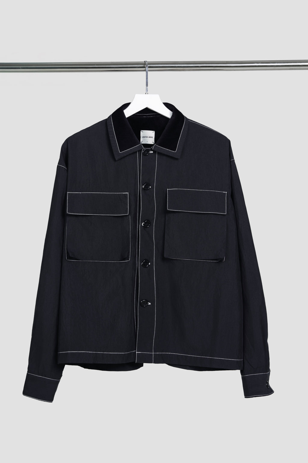 MAXI UTILITY JACKET / BLACK