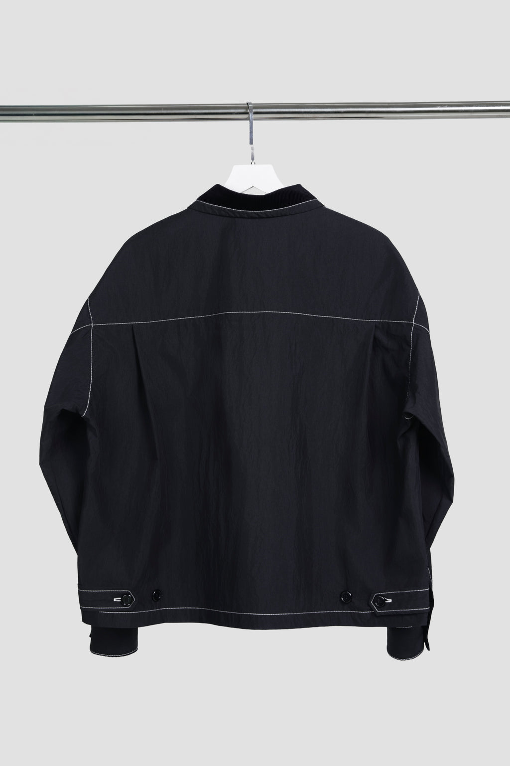MAXI UTILITY JACKET / BLACK