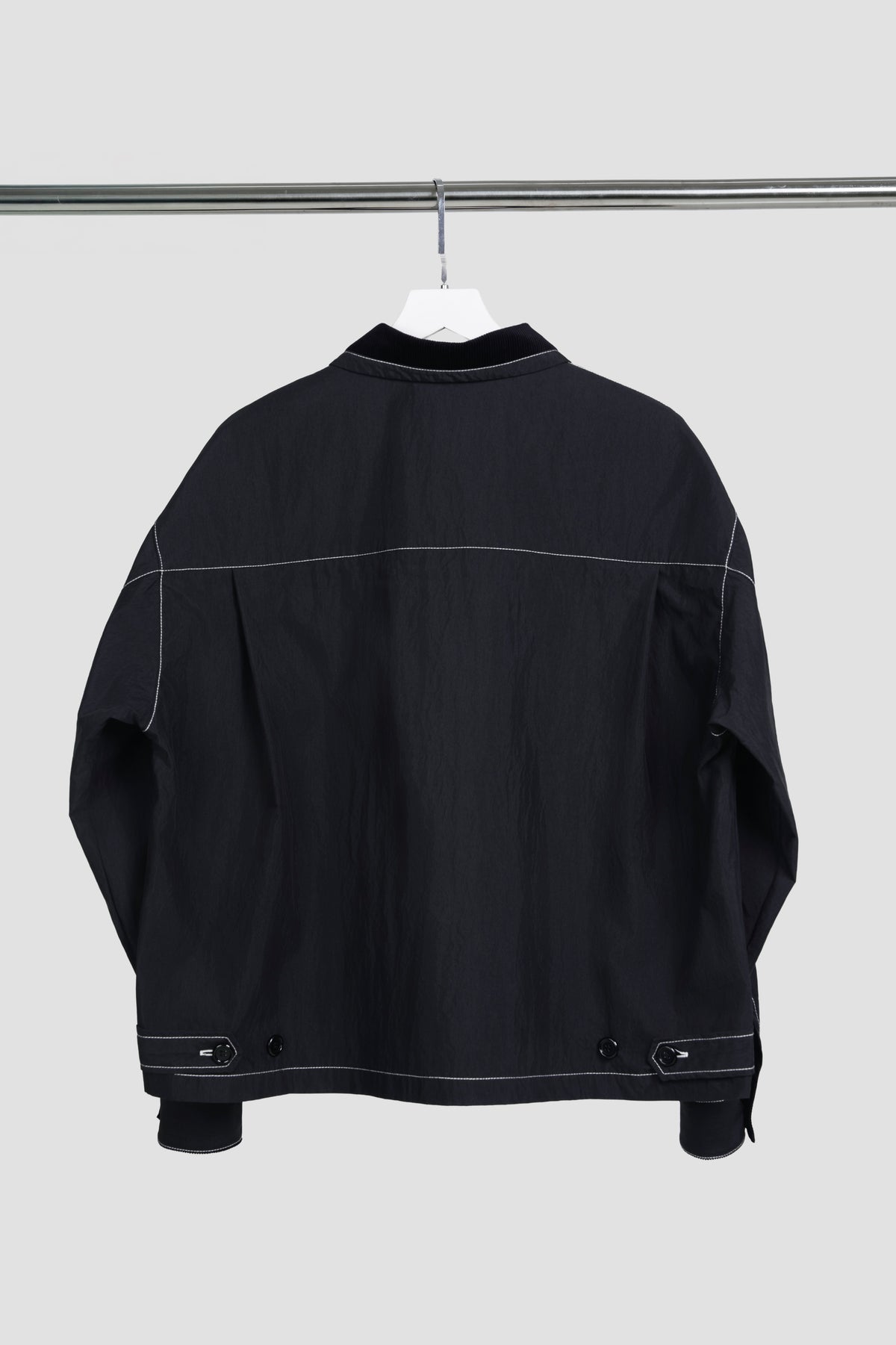 MAXI UTILITY JACKET / BLACK