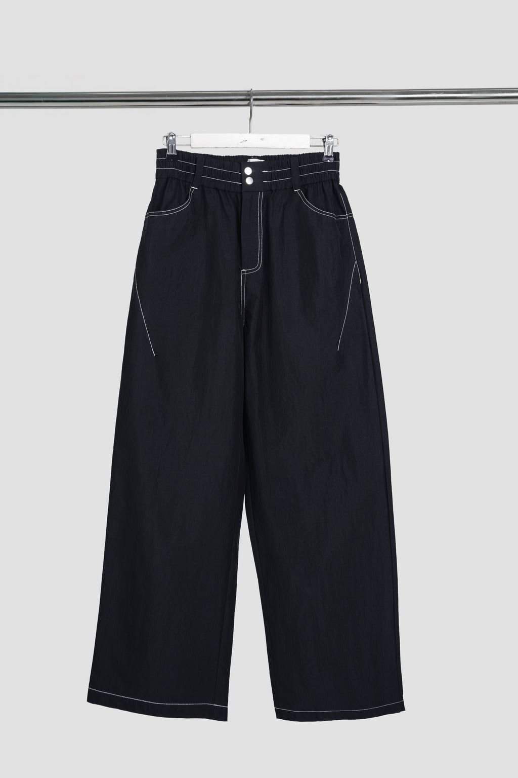 MAXI UTILITY PANTS / BLACK