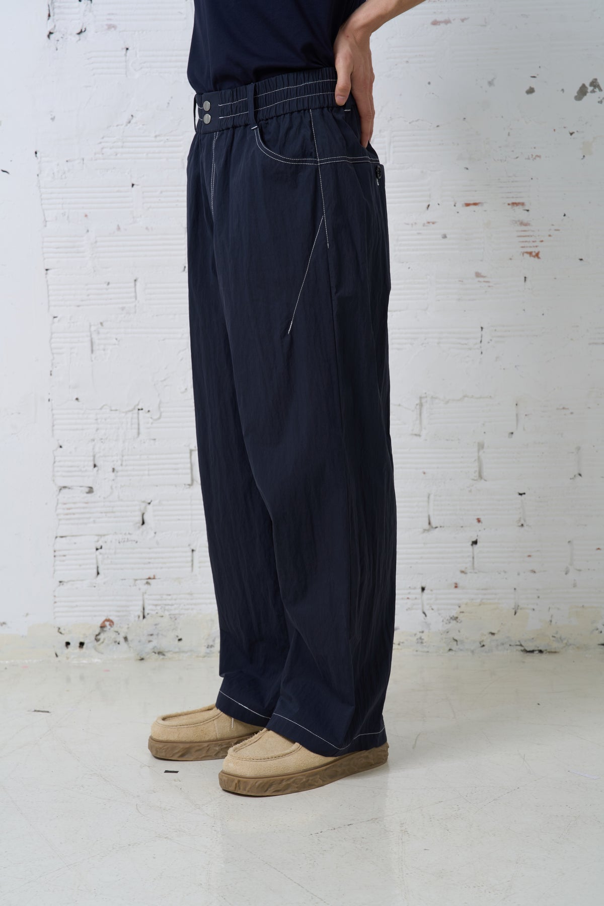MAXI UTILITY PANTS / DARK NAVY