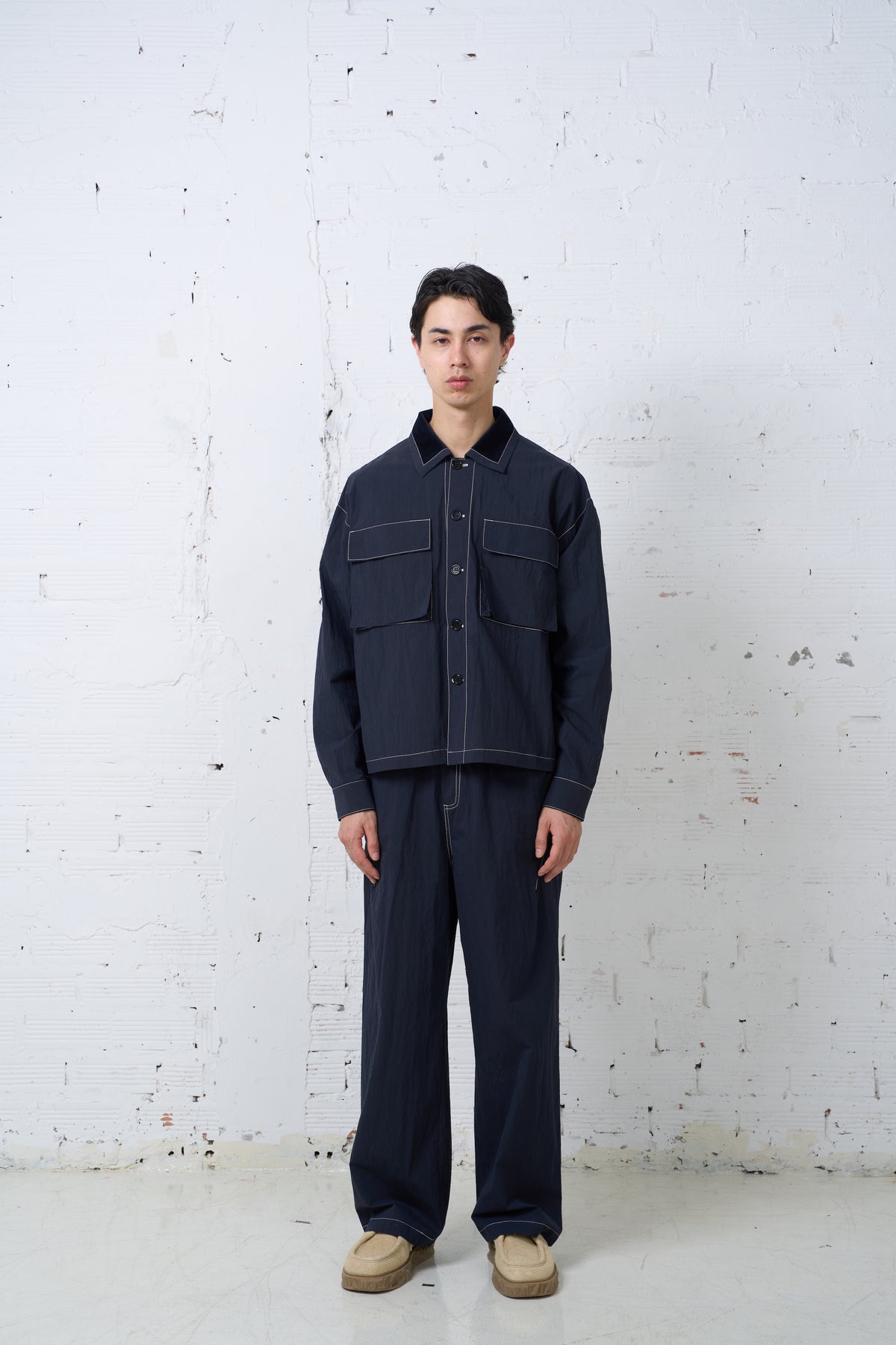 MAXI UTILITY JACKET / DARK NAVY