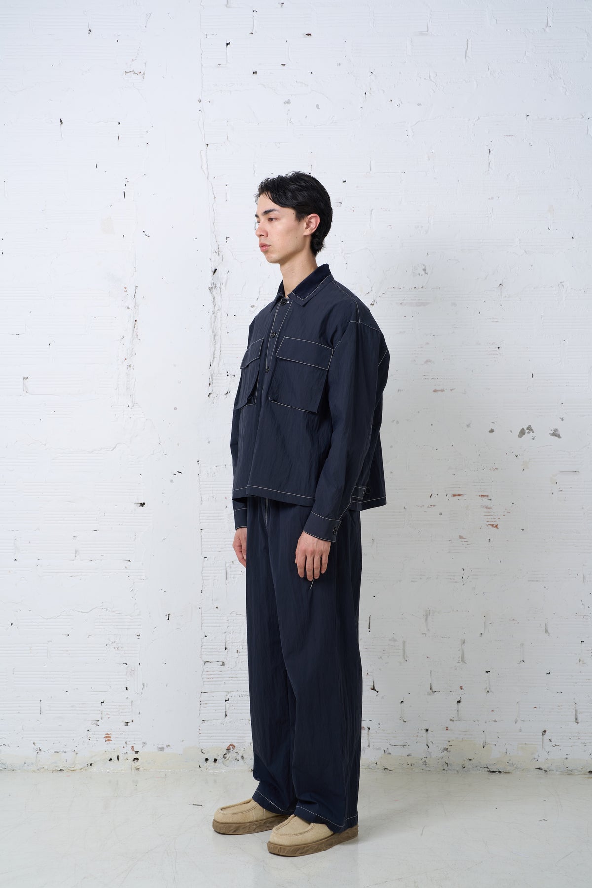 MAXI UTILITY JACKET / DARK NAVY