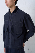 MAXI UTILITY JACKET / DARK NAVY