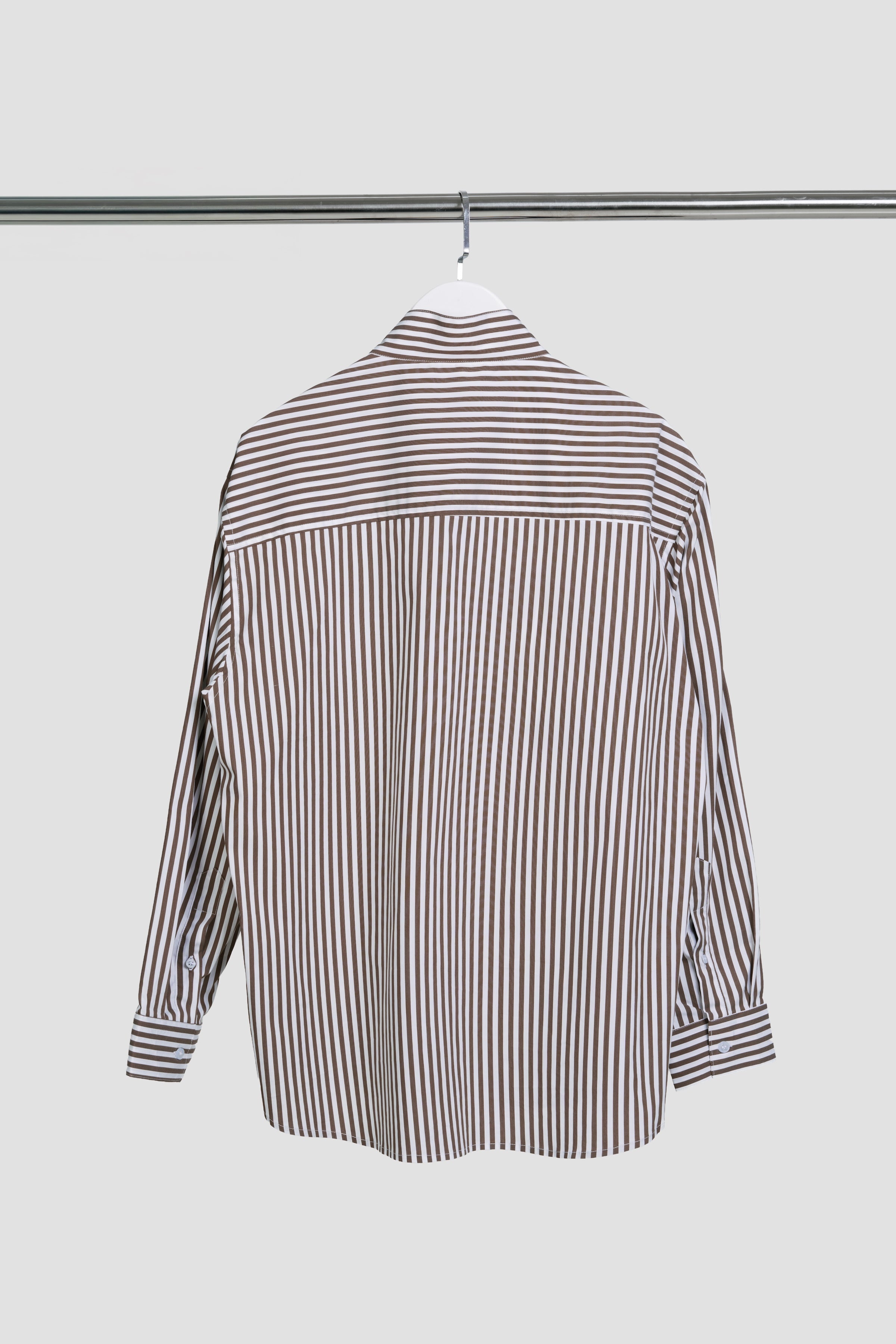HIGH NECK DOUBLE POCKET SHIRTS