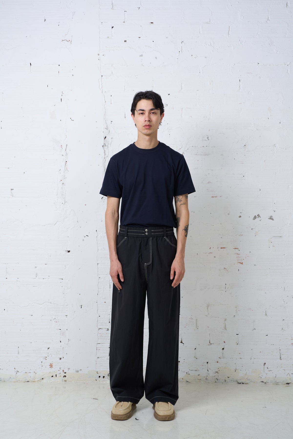 MAXI UTILITY PANTS / BLACK