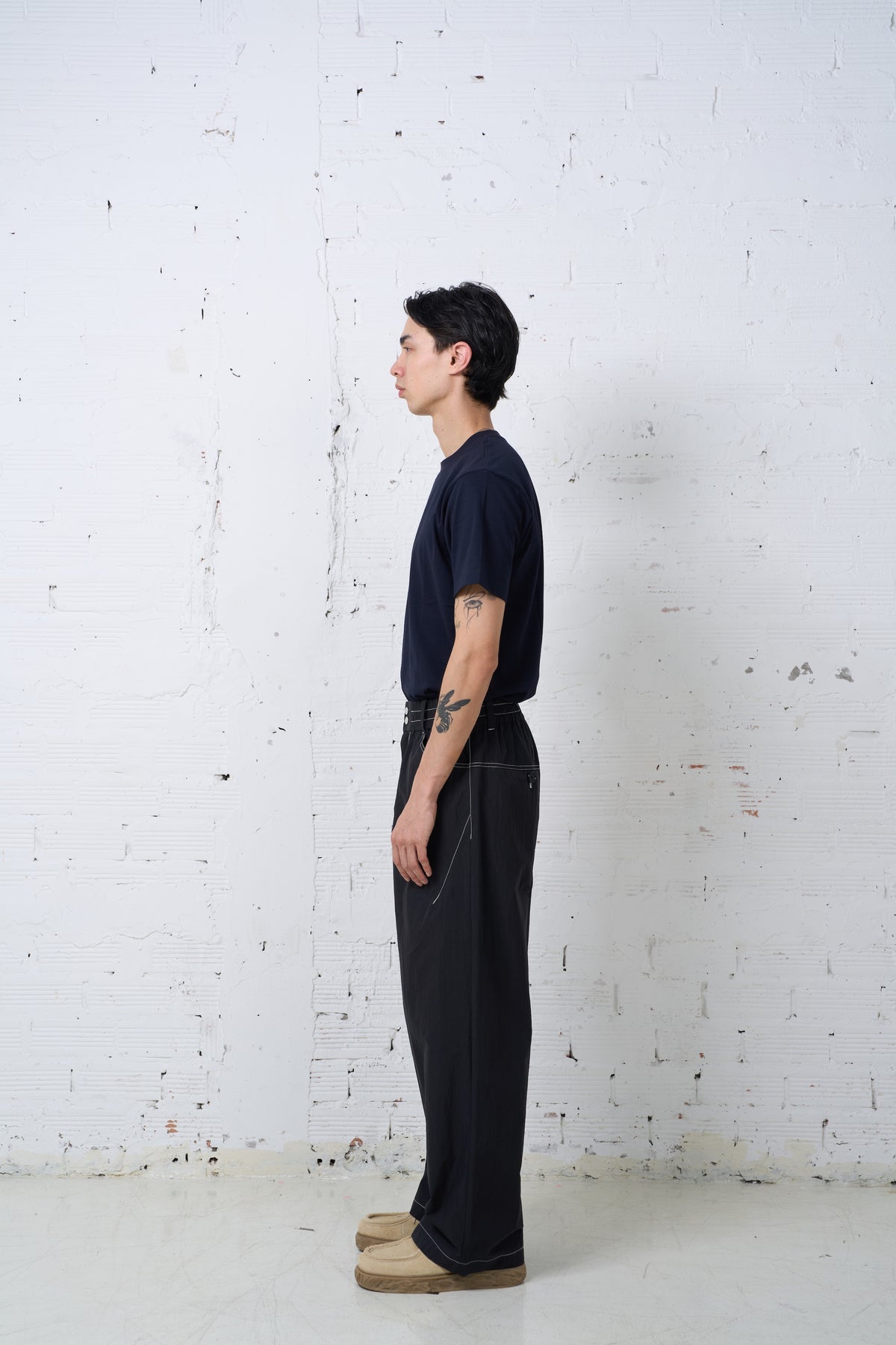 MAXI UTILITY PANTS / BLACK