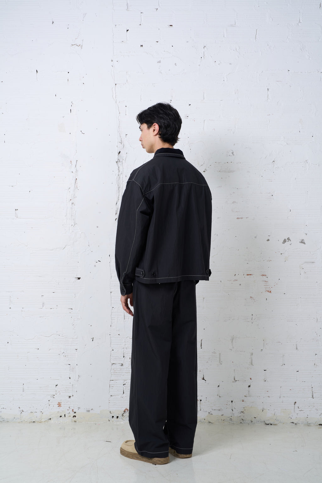 MAXI UTILITY JACKET / BLACK