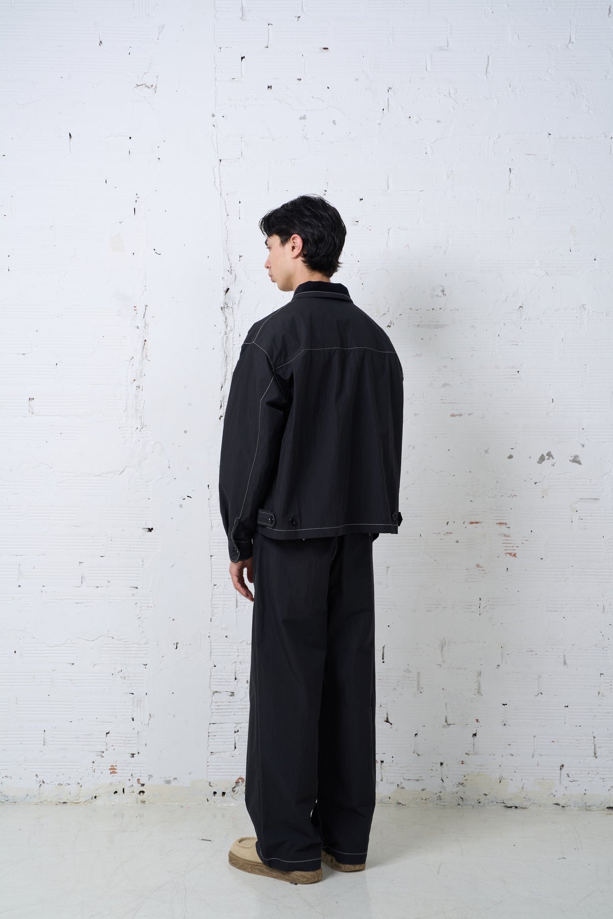 MAXI UTILITY JACKET / BLACK