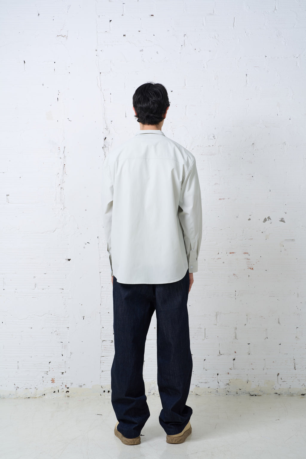 HIGH NECK DOUBLE POCKET SHIRTS