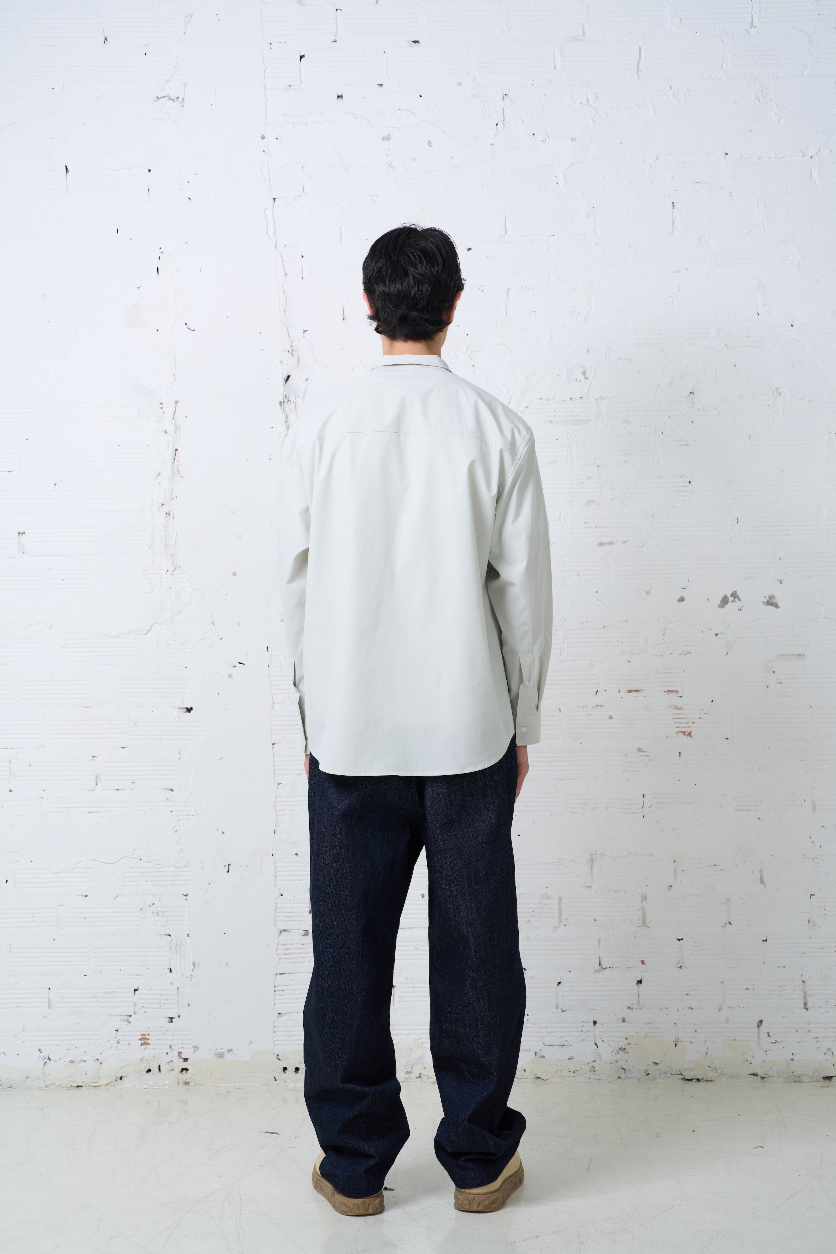 HIGH NECK DOUBLE POCKET SHIRTS