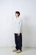 HIGH NECK DOUBLE POCKET SHIRTS